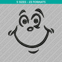 Cat Hat Face Machine Embroidery Design - 5 Sizes - INSTANT DOWNLOAD