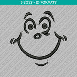Cat Hat Face Machine Embroidery Design - 5 Sizes - INSTANT DOWNLOAD