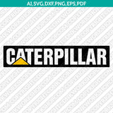 Caterpillar (CAT) Logo Bundle SVG – Heavy Equipment Vector Cricut
