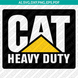Caterpillar (CAT) Logo Bundle SVG – Heavy Equipment Vector Cricut