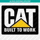 Caterpillar (CAT) Logo Bundle SVG – Heavy Equipment Vector Cricut