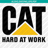 Caterpillar (CAT) Logo Bundle SVG – Heavy Equipment Vector Cricut