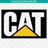 Caterpillar (CAT) Logo Bundle SVG – Heavy Equipment Vector Cricut