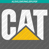 Caterpillar (CAT) Logo Bundle SVG – Heavy Equipment Vector Cricut