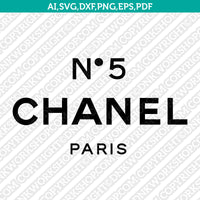 Chanel Logo SVG Cut File Cricut Clipart Dxf Eps Png Silhouette Cameo