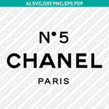 Chanel Logo SVG Cut File Cricut Clipart Dxf Eps Png Silhouette Cameo