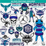 Charlotte Hornets Logo SVG | NBA Basketball