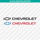 Chevrolet Logo SVG Silhouette Cameo Cricut Cut File Vector Png Eps Dxf