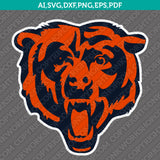 Chicago Bears SVG Bundle – NFL Football Logo Vector Files for Cricut