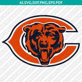 Chicago Bears SVG Bundle – NFL Football Logo Vector Files for Cricut