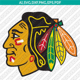 Chicago Blackhawks SVG Logo Vector File for Cricut & Silhouette