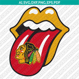 Chicago Blackhawks SVG Logo Vector File for Cricut & Silhouette