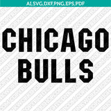 Chicago Bulls Logo SVG | NBA Basketball