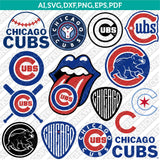 Chicago Cubs SVG Bundle – MLB Baseball Logo Vector Cricut