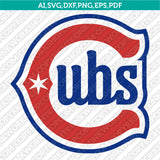 Chicago Cubs SVG Bundle – MLB Baseball Logo Vector Cricut