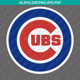 Chicago Cubs SVG Bundle – MLB Baseball Logo Vector Cricut