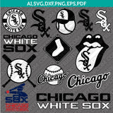 Chicago White Sox SVG Bundle – MLB Baseball Logo Vector Cricut