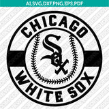 Chicago White Sox SVG Bundle – MLB Baseball Logo Vector Cricut