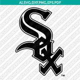 Chicago White Sox SVG Bundle – MLB Baseball Logo Vector Cricut