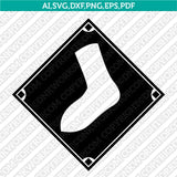 Chicago White Sox SVG Bundle – MLB Baseball Logo Vector Cricut