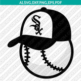 Chicago White Sox SVG Bundle – MLB Baseball Logo Vector Cricut