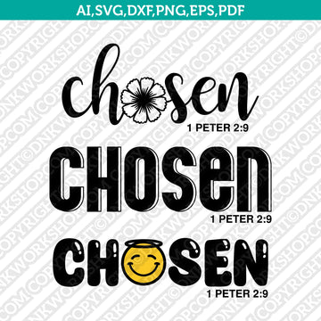 Chosen SVG cut file