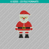 Christmas Santa Machine Embroidery Design - 7 Sizes - INSTANT DOWNLOAD