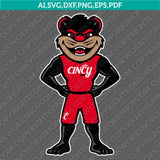 Cincinnati Bearcats SVG Bundle | NCAA College Vector Cricut