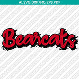 Cincinnati Bearcats SVG Bundle | NCAA College Vector Cricut