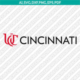 Cincinnati Bearcats SVG Bundle | NCAA College Vector Cricut