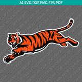 Cincinnati Bengals SVG Bundle – NFL Football Logo Vector Files for Cricut