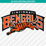 Cincinnati Bengals SVG Bundle – NFL Football Logo Vector Files for Cricut