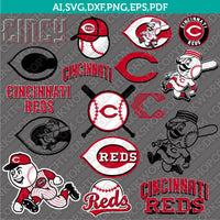Cincinnati Reds Logo SVG Bundle in 6 Formats – DNKWorkshop