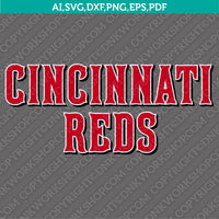 Cincinnati Reds Logo SVG Bundle in 6 Formats – DNKWorkshop