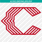 Cincinnati Reds SVG Bundle – MLB Baseball Logo Vector Cricut
