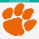 Clemson Tigers SVG Bundle | NCAA College Vector Cricut