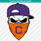 Clemson Tigers SVG Bundle | NCAA College Vector Cricut