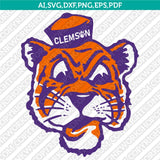 Clemson Tigers SVG Bundle | NCAA College Vector Cricut