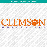 Clemson Tigers SVG Bundle | NCAA College Vector Cricut