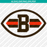 Cleveland Browns SVG Bundle – NFL Football Logo Vector Files for Cricut