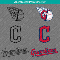 Cleveland Guardians Logo SVG Vector Files - Instant Download – DNKWorkshop