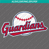 Cleveland Guardians SVG Bundle – MLB Baseball Logo Vector Cricut