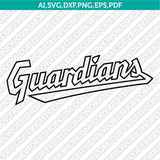 Cleveland Guardians SVG Bundle – MLB Baseball Logo Vector Cricut