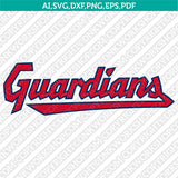 Cleveland Guardians SVG Bundle – MLB Baseball Logo Vector Cricut