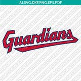 Cleveland Guardians SVG Bundle – MLB Baseball Logo Vector Cricut