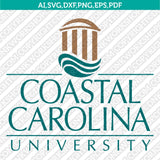 Coastal Carolina Chanticleers SVG Bundle | NCAA College Vector Cricut