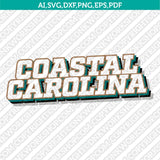 Coastal Carolina Chanticleers SVG Bundle | NCAA College Vector Cricut