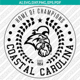 Coastal Carolina Chanticleers SVG Bundle | NCAA College Vector Cricut