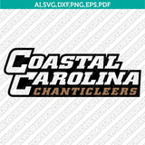 Coastal Carolina Chanticleers SVG Bundle | NCAA College Vector Cricut