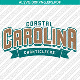 Coastal Carolina Chanticleers SVG Bundle | NCAA College Vector Cricut